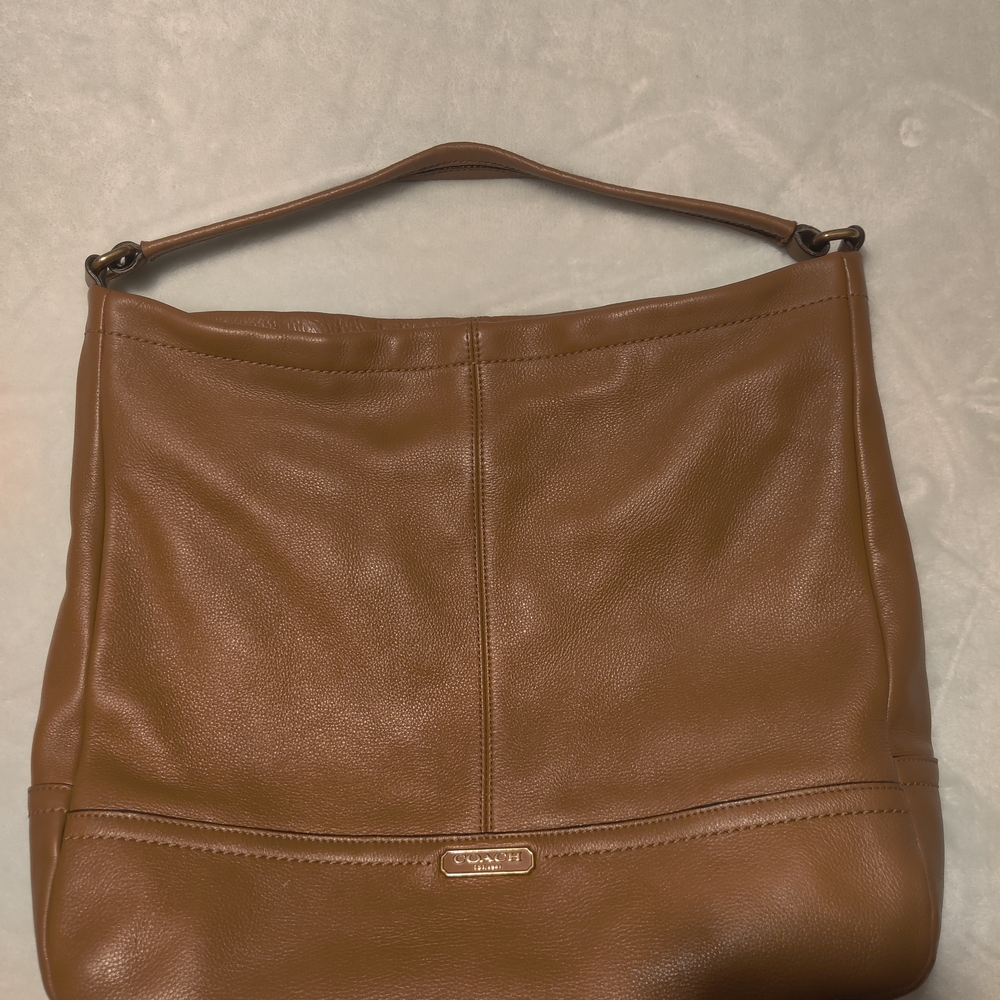 Coach Brown Leather Hobo Bag Timeless Elegance